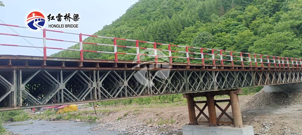 撫松至長(zhǎng)白國(guó)家高速公路項(xiàng)目松江河至長(zhǎng)白段鋼棧橋